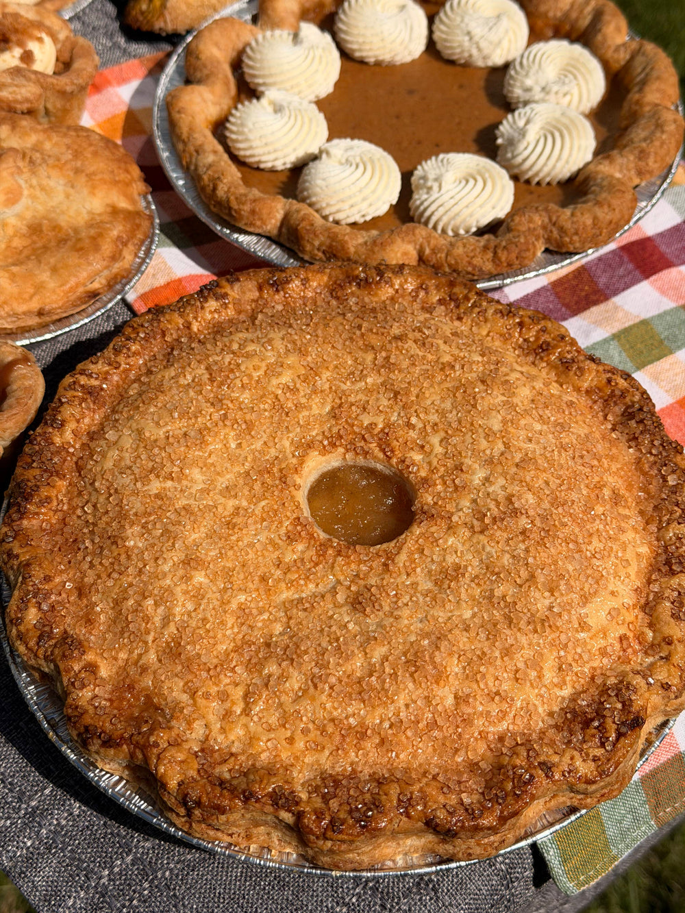 9" Family Size Apple  Pie- Baked & Frozen