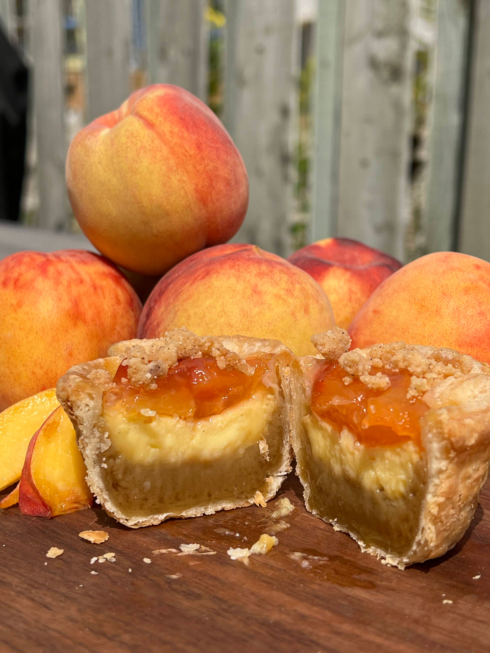 Peaches & Cream  Butter Tarts 6 Pack