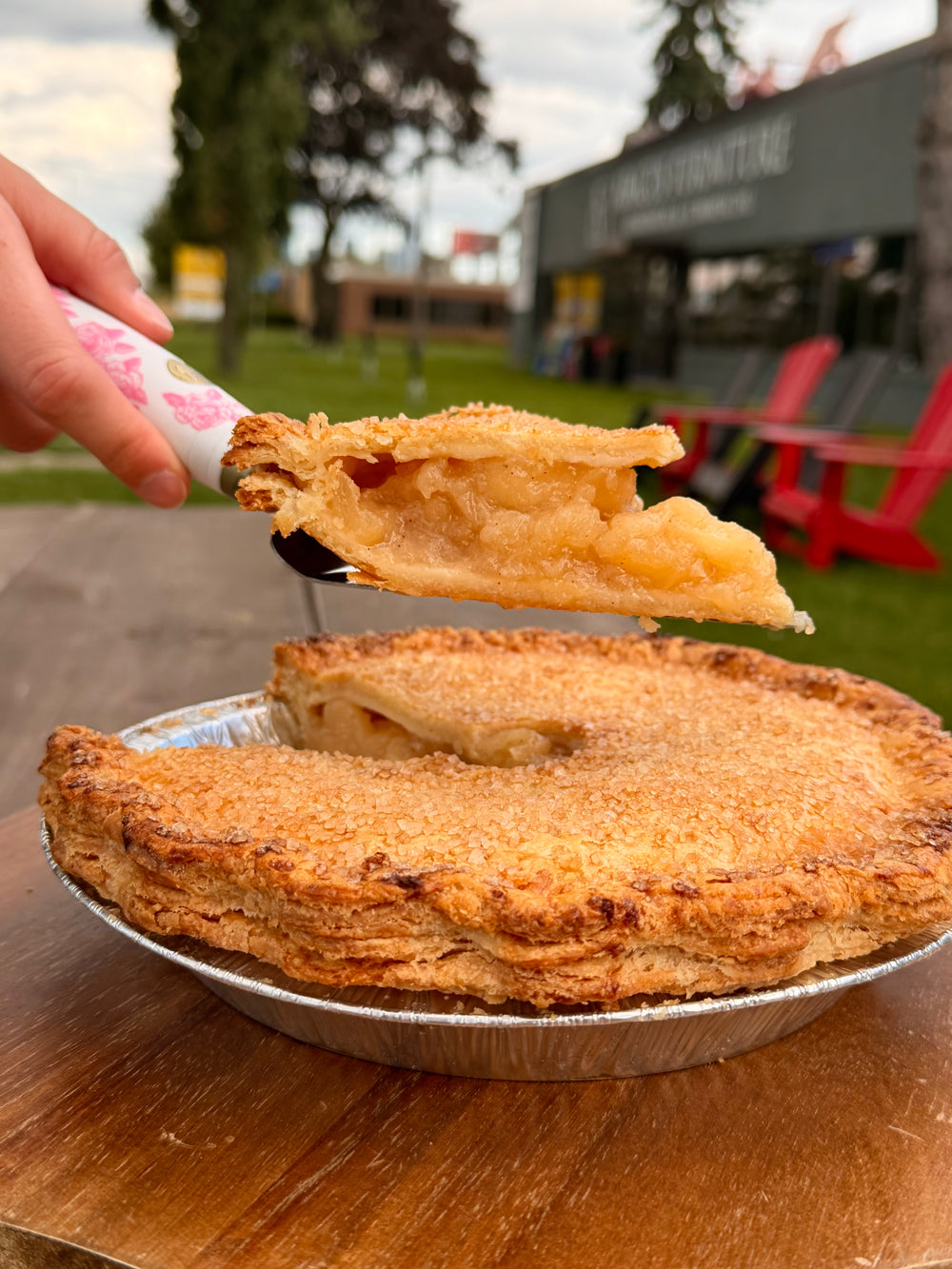 9" Family Size Apple  Pie- Baked & Frozen