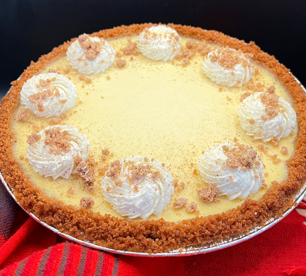 9" Family Size Eggnog Cheesecake- Baked & Frozen